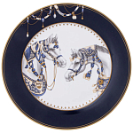 Сервиз обеденный из фарфора с изображением лошадей на 6 персон 23 предмета Porcelain Horse Set варинант исполнения - 1 | Loft Concept в Сочи