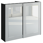 Шкаф-купе White Crystal варинант исполнения - 1 | Loft Concept в Сочи