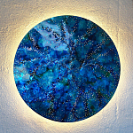 Светильник настенный «Голубая Планета» варинант исполнения - 2 | Loft Concept в Сочи