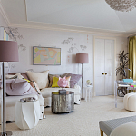 Обои ручная роспись Bamboo Special Colourway on Natural Mica metallic silk варинант исполнения - 2 | Loft Concept в Сочи