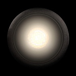 Встраиваемый спот светодиодный круглый черного цвета с углублением Ombra Lux  варинант исполнения - 3 | Loft Concept в Сочи