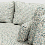 Мебельная ткань Шенилл голубой цвет 142 см T4-52 варинант исполнения - 5 | Loft Concept в Сочи