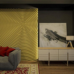 Барельеф KAIZEN варинант исполнения - 2 | Loft Concept в Сочи