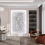 Барельеф STORK варинант исполнения - 2 | Loft Concept в Сочи