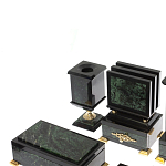 Настольный письменный набор из нефрита в подарочной коробке Victorious варинант исполнения - 8 | Loft Concept в Сочи