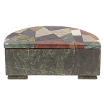 Шкатулка с зеркалом из натуральных камней Stone Casket варинант исполнения - 4 | Loft Concept в Сочи