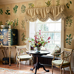 Обои ручная роспись Botanical Studies Linnaeus colourway варинант исполнения - 2 | Loft Concept в Сочи