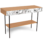 Консоль с принтом на ящиках Elise Console Table варинант исполнения - 10 | Loft Concept в Сочи