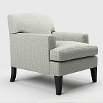 Мебельная ткань Шенилл голубой цвет 142 см T4-52 варинант исполнения - 6 | Loft Concept в Сочи