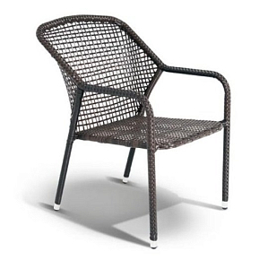 Стул Rottan armchair ton brown