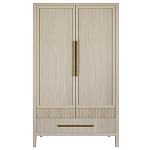 Шкаф платяной Primo с выдвижными ящиками шпон Черный дуб варинант исполнения - 1 | Loft Concept в Сочи