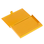 Визитница карманная металлическая с гравюрой Герба России в подарочной коробке Gold Metal Business Card Holders варинант исполнения - 2 | Loft Concept в Сочи