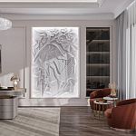 Барельеф ORCHIDS варинант исполнения - 1 | Loft Concept в Сочи