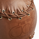 Дизайнерский кожаный пуф в виде бейсбольного мяча Poltronova Joe Ball Pouf варинант исполнения - 3 | Loft Concept в Сочи