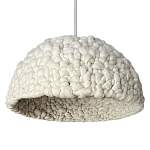 Вязаный подвесной светильник из шерсти Dome Wool Lamp  варинант исполнения - 6 | Loft Concept в Сочи