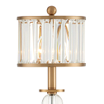 Настольная лампа с прозрачным абажуром Combination варинант исполнения - 1 | Loft Concept в Сочи