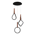 Подвесной светильник с геометрическими источниками света Geometric Architecture of Light варинант исполнения - 3 | Loft Concept в Сочи