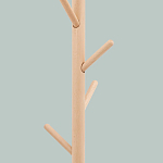 Напольная вешалка из массива бука Branches Hangers Light варинант исполнения - 3 | Loft Concept в Сочи