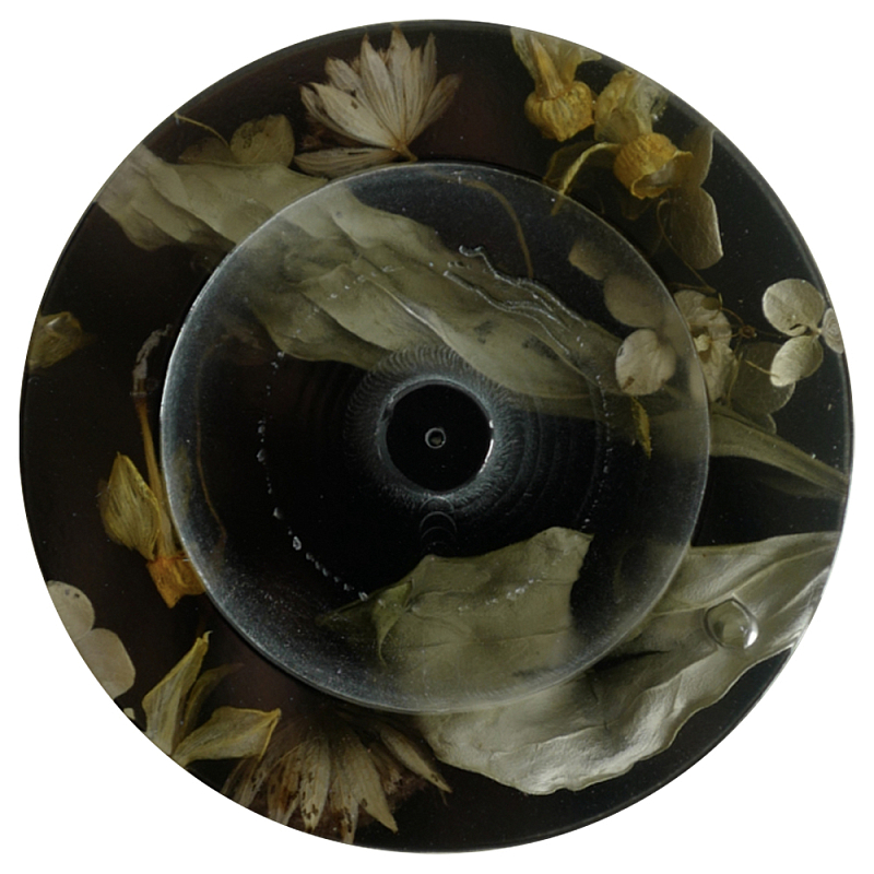 Круглая подставка под благовония из эпоксидной смолы с цветами черная Epoxy Resin Flowers Incense Stand Black Черный Круглая подставка под благовония из эпоксидной смолы с цветами черная Epoxy Resin Flowers Incense Stand Black Черный в Сочи | Loft Concept