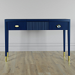 Туалетный стол - Трельяж Elsa Dreams Blue 120 см варинант исполнения - 5 | Loft Concept в Сочи