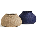 Корзина синяя Elewisa Wicker Basket варинант исполнения - 4 | Loft Concept в Сочи