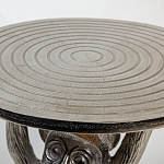 Столик с подстольем в виде обезьянки Bombay Nickel варинант исполнения - 3 | Loft Concept в Сочи