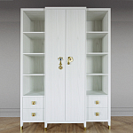 Большой шкаф с витриной Elsa Dreams White варинант исполнения - 5 | Loft Concept в Сочи