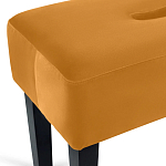 Мягкий  пуф на черных ножках Winton Pouf варинант исполнения - 14 | Loft Concept в Сочи