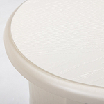 Белая тумба на фигурных ножках Shelby варинант исполнения - 5 | Loft Concept в Сочи