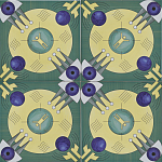 Плитка дизайнерская с узором Элемент варинант исполнения - 1 | Loft Concept в Сочи