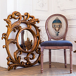 Зеркало настенное с рамой цвета античная бронза Classic Ornament Mirror варинант исполнения - 3 | Loft Concept в Сочи