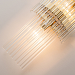 Бра с золотистым основанием и прозрачными трубками Nembus варинант исполнения - 4 | Loft Concept в Сочи