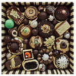 Панно "Конфетное ассорти" Chocolate Candy Assortment варинант исполнения - 2 | Loft Concept в Сочи