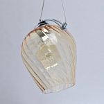 Подвесной светильник со стеклянном плафоном в форме бокала Kaleido варинант исполнения - 4 | Loft Concept в Сочи