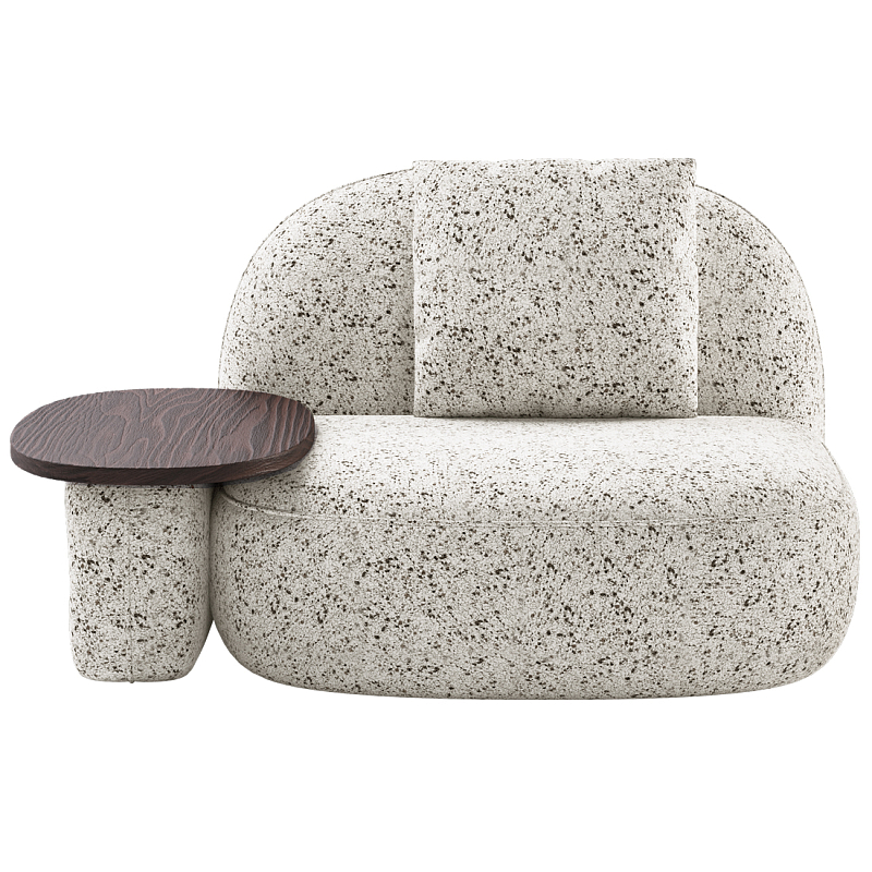 Кресло со столиком Orus  Молочный Орех в Сочи | Loft Concept 