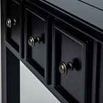 Черная тумба с выдвижным ящиком Monica варинант исполнения - 3 | Loft Concept в Сочи