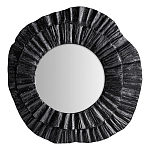 Зеркало в фактурной черной раме в современном стиле Black Maelstrom варинант исполнения - 1 | Loft Concept в Сочи