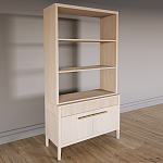 Стеллаж Primo с ящиками Светлый дуб  варинант исполнения - 2 | Loft Concept в Сочи