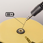 Настольная лампа фигурная цвета золото с гладким абажуром Высота 17 см Sophia варинант исполнения - 8 | Loft Concept в Сочи