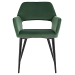 Стул с подлокотниками зеленый NEASAN STOOL варинант исполнения - 2 | Loft Concept в Сочи