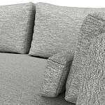 Мебельная ткань Шенилл серый цвет 138 см T4-34 варинант исполнения - 9 | Loft Concept в Сочи