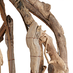 Люстра круглая в виде веток деревьев Natural Driftwood  варинант исполнения - 3 | Loft Concept в Сочи