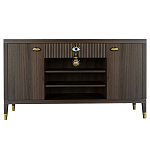 Комод-буфет Elsa Dreams Walnut с открытыми полками   варинант исполнения - 7 | Loft Concept в Сочи