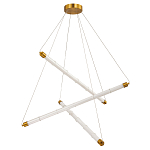 Светодиодная люстра Trumpet Tube Brass  варинант исполнения - 2 | Loft Concept в Сочи