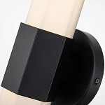 Бра для ванных комнат вертикальное с длинным белым матовым плафоном в форме шестиугольника на круглом основании Hinkley варинант исполнения - 2 | Loft Concept в Сочи