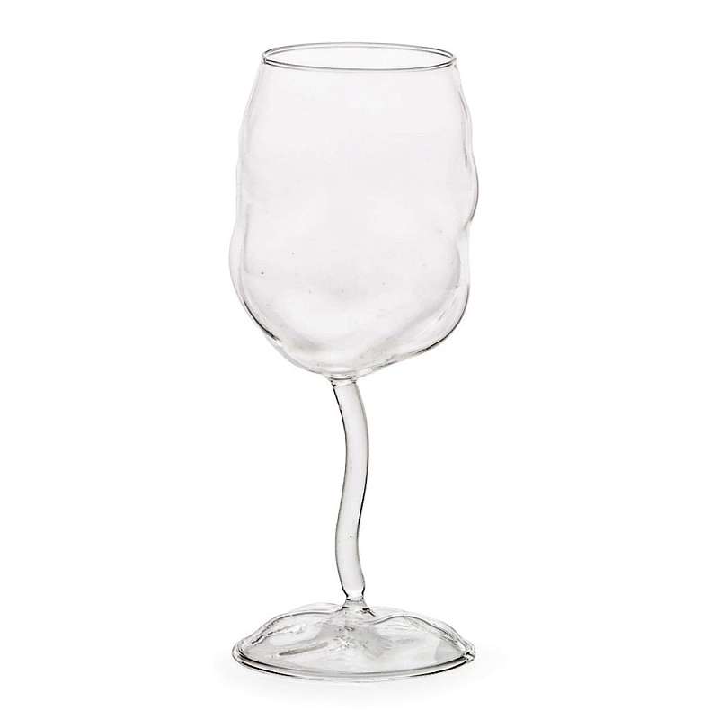 Бокал Seletti Wine Glass h.19.5 Прозрачное Стекло в Сочи | Loft Concept 