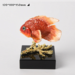 Статуэтка декоративная Рыбка-попугай Inhabitants of the Seas варинант исполнения - 6 | Loft Concept в Сочи