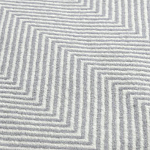 Плед из шерсти мериноса серого цвета 130×180 см Gray Waves варинант исполнения - 3 | Loft Concept в Сочи