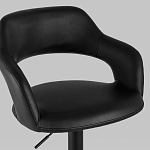 Барный стул черного цвета Strohach варинант исполнения - 7 | Loft Concept в Сочи