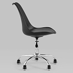 Офисный стул на металлическом основании EGGERY Black варинант исполнения - 2 | Loft Concept в Сочи